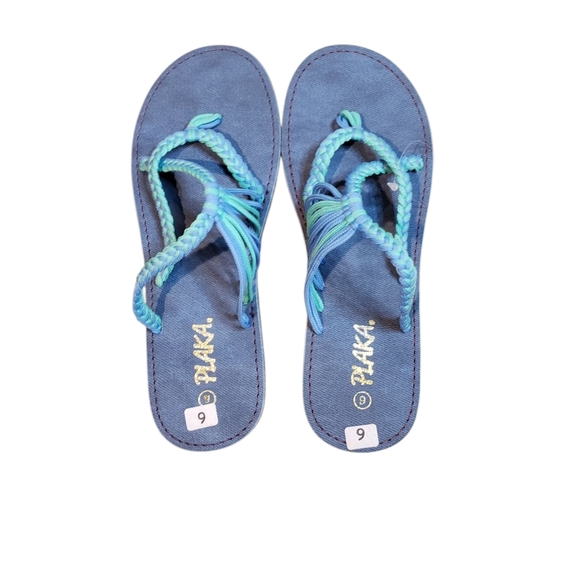 Plaka Sandals NWT Size 9 - Picture 4 of 6